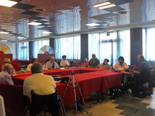 Foto della sala dell'assemblea